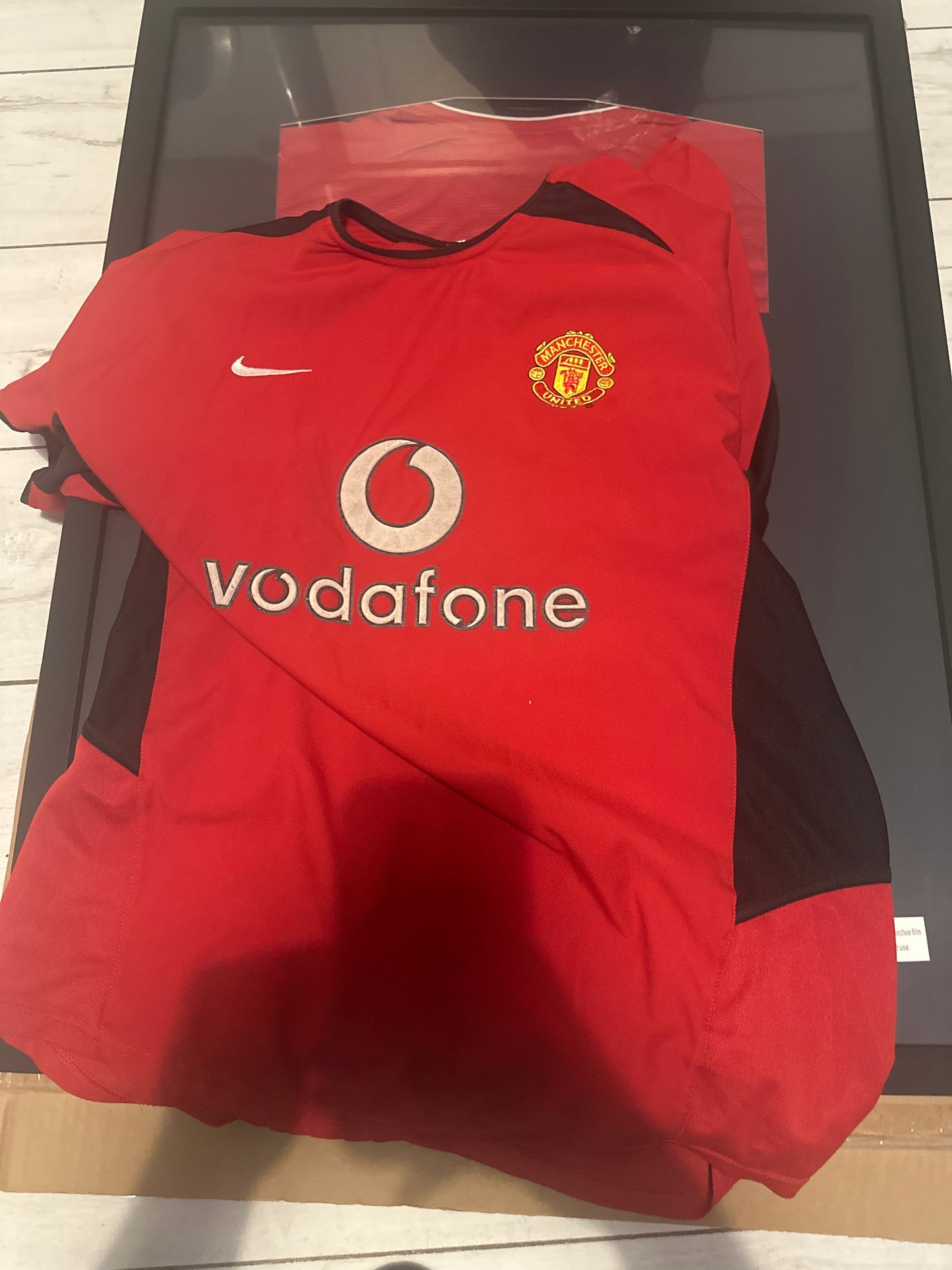 Paul Scholes & Ryan Giggs Signed 2002/2003 Manchester United Home Shirt