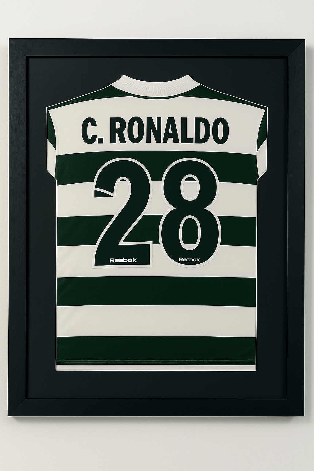 Made To Order Football Shirt Framed (Unsigned)
