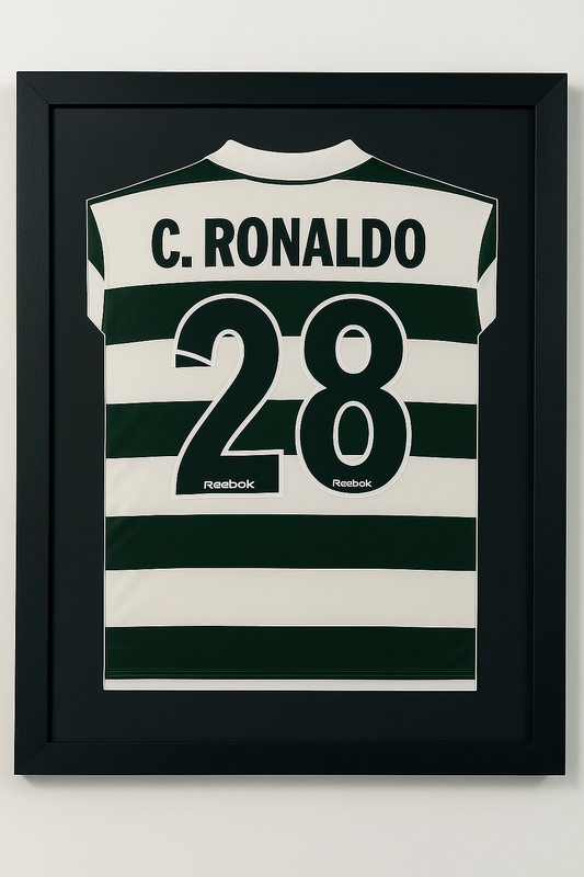 Made To Order Football Shirt Framed (Unsigned)